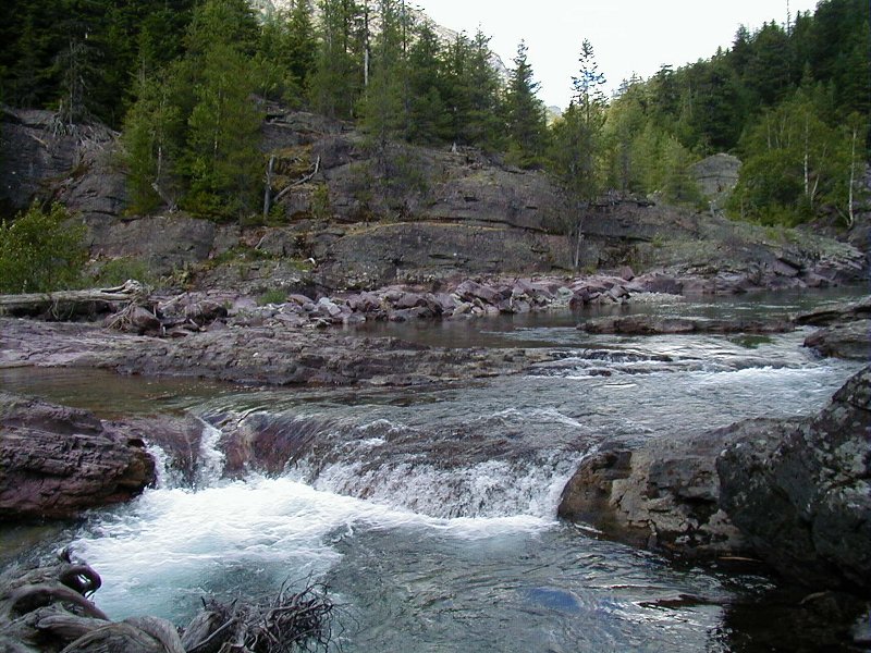 Red Rock Point - McDonald Creek Red Rock Point - McDonald Creek