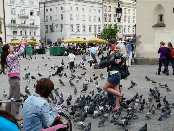 Fotografiranje s golubovima