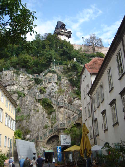 Brdo Schlossberg i Uhrturm Brdo Schlossberg i Uhrturm