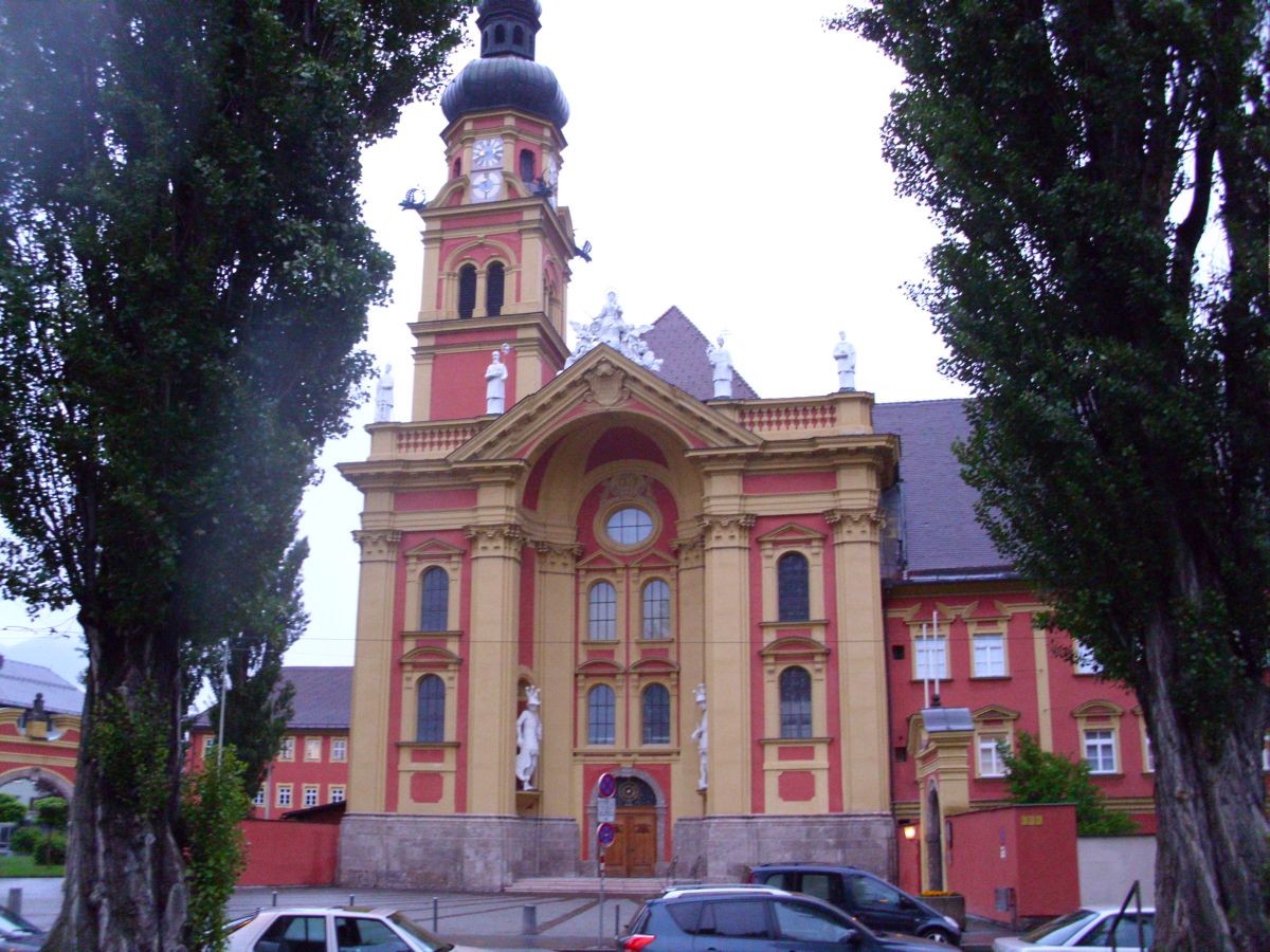 Zapadni ulaz u samostan Wilten
