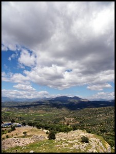 Panorama na putu za Nafplio Panorama na putu za Nafplio
