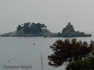 pogled iz hotela Jadran, Petrovac Pogled iz hotela Jadran, Petrovac