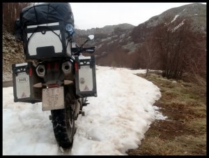 Ušli smo u snjeg
