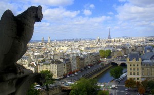 OLYMPUS DIGITAL CAMERA Notre Dame - Gargoyle View