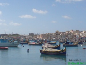 Ribarske brodice u Marsaxlokku