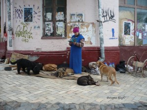 Žena na ulici Kijeva Žena na ulici Kijeva