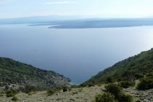 Pogled s sjeverne strane cresa Pogled s sjeverne strane Cresa